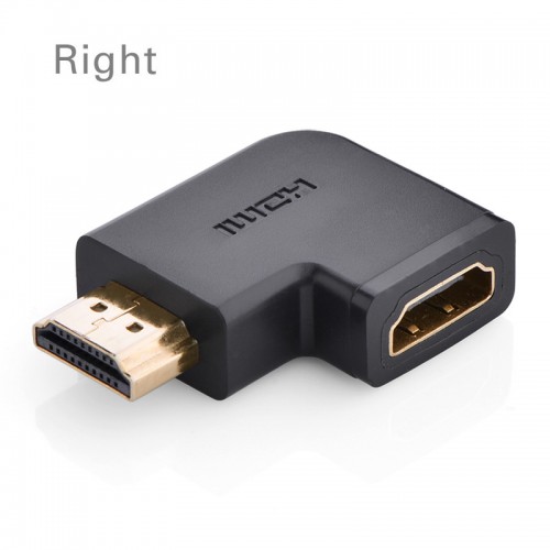 UGREEN - Hdmi Cable Adapter Converter Extender 90 Degrees 270 Degrees For 1080p Hdtv Adapter Right