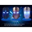 LRON MAN - Mouse Wireless Mouse Gaming Gamer Mute Button Click 800/1200/1600/2400dpi Adjustable Gold