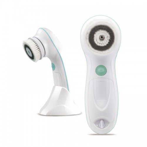 TOUCHBEAUTY - Rotary Electric Facial Cleansing Brush Facial Cleanser With Special Holder Original Pbt Nozzle