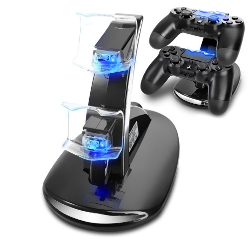 Dual Usb Charging Led Controller Chargers For Play Stations Ps4 Controller