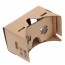 High Quality Diy Cardboard Virtual Reality Vr Mobile Phone 3D Viewing Glasses For 5.0" Screen Vr