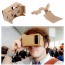 High Quality Diy Cardboard Virtual Reality Vr Mobile Phone 3D Viewing Glasses For 5.0" Screen Vr