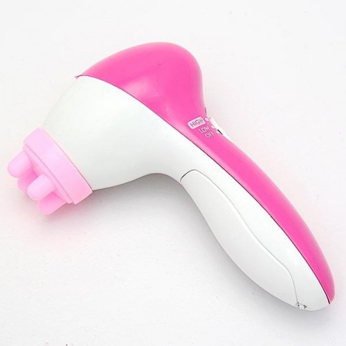 Mini 6 In1 Facial Exfoliator Care Cleansing Body Electronic Beauty Skin Face Cleaner Massage Machine