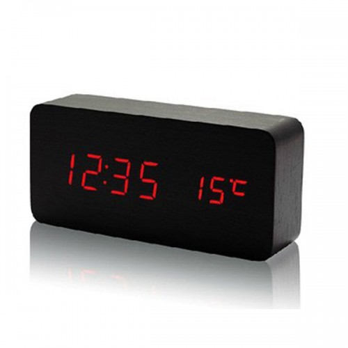 Led Alarm Clock Despertador Temperature Sounds Control Led Display Electronic Desktop Digital Table Clocks Red