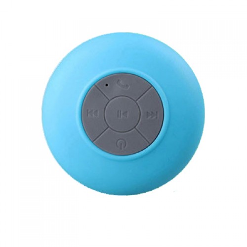 PORTABLE - Subwoofer Waterproof Wireless Bluetooth Speaker Car Handsfree Receive Phone Mic Blue