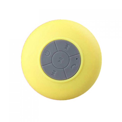 PORTABLE - Subwoofer Waterproof Wireless Bluetooth Speaker Car Handsfree Receive Phone Mic Yellow