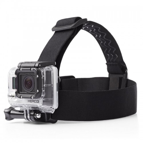 GOFULY - Adjustable Elastic Head Belt Strap Mount For Sj4000 Gopro Hero