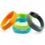 Fashion Sport Led Watches Candy Color Silicone Rubber Touch Screen Digital Waterproof Bracelet Wristwatch Black