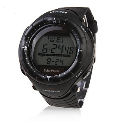 GEEKTHINK - Solar Powered Multi-Functional Digital Wristwatch Sports 02