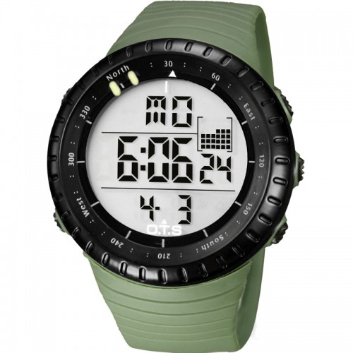 OTS - Men's Watch LED Sports Digital Watch Clock 50M Waterproof Men Military Wristwatches