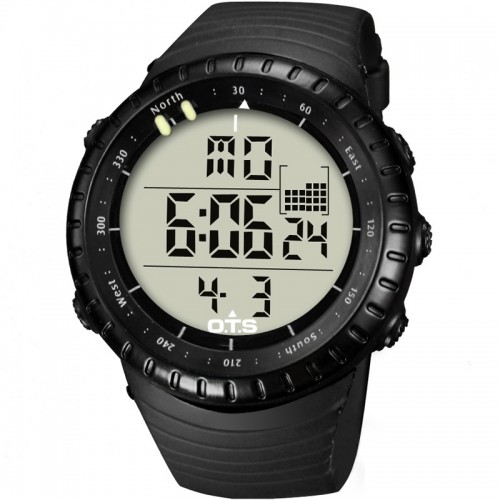 OTS - Men's Watch LED Sports Digital Watch Clock 50M Waterproof Men Military Wristwatches