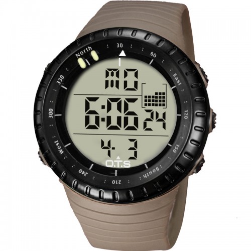 OTS - Men's Watch LED Sports Digital Watch Clock 50M Waterproof Men Military Wristwatches