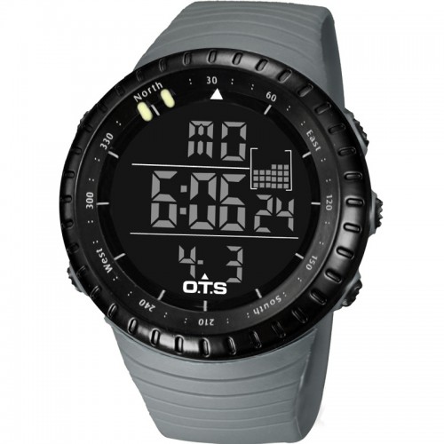 OTS - Men's Watch LED Sports Digital Watch Clock 50M Waterproof Men Military Wristwatches