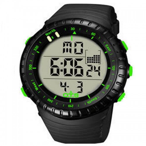 OTS - Men's Watch LED Sports Digital Watch Clock 50M Waterproof Men Military Wristwatches