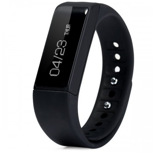 OEM - Waterproof Touch Screen I5 Plus Smart Bracelet Ip67 Bluetooth 4.0 Watch Wristband Black