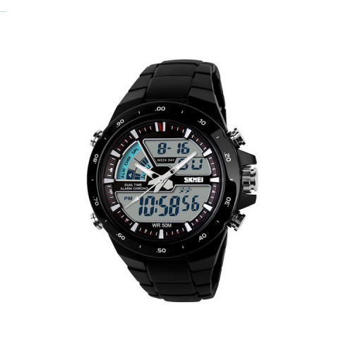 SKMEI - Waterproof Fashion Casual Quartz Watch Digital Analog Military Multifunctional 02