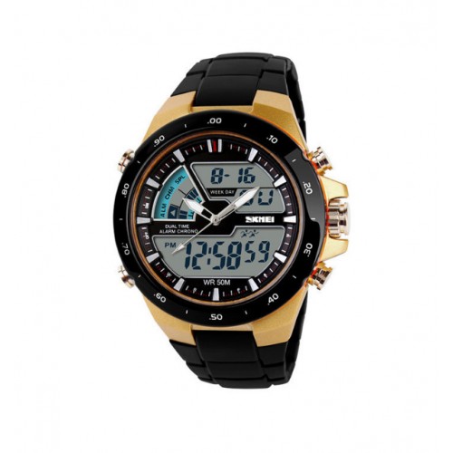 SKMEI - Waterproof Fashion Casual Quartz Watch Digital Analog Military Multifunctional 03