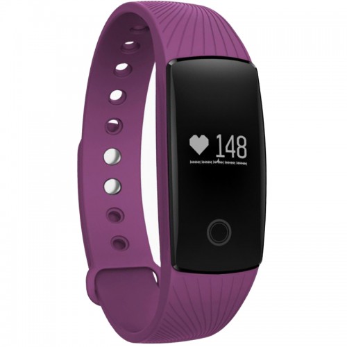 OEM - 4.0 Smartband Heart Rate Monitor Actively Fitness Tracker Sleep Monitor Purple