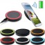 OEM - Wireless Power Charger Portable Charging Pad Plate Qi Station For Samsung Galaxy S3 S4 S5 Note 2 Black Orange