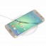 SAMSUNG - Wireless Charger Blue Light High Efficiency Wireless Charging Pad For Galaxy S6 Edge White