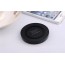 OEM - Black Round Qi Wireless Charger Charging Pad For Lumia Black