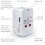 UNIVERSAL TRAVEL ADAPTER - 2 Usb Charging Port All In One Universal Worldwide Travel Wall Charger