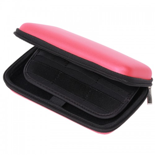 Mobile Hd Kit Case High Capacity Storage Bag Digital Gadget Devices Usb Cable Data Line Travel Insert Portable Pink