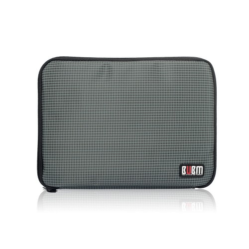 BUBM - Waterproof Travel Storage Bag Electronic Accessories Tool Pouch Organizer Hard Drive Pen Data Cable Bag Gray